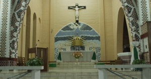 St Famille Church's altar, Kigali